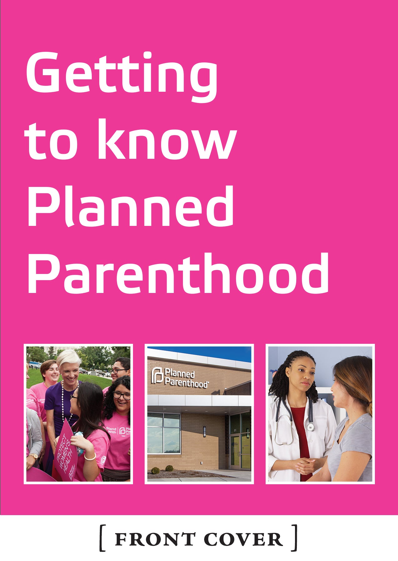 "Getting to know Planned Parenthood" Pamphlet (100 count)